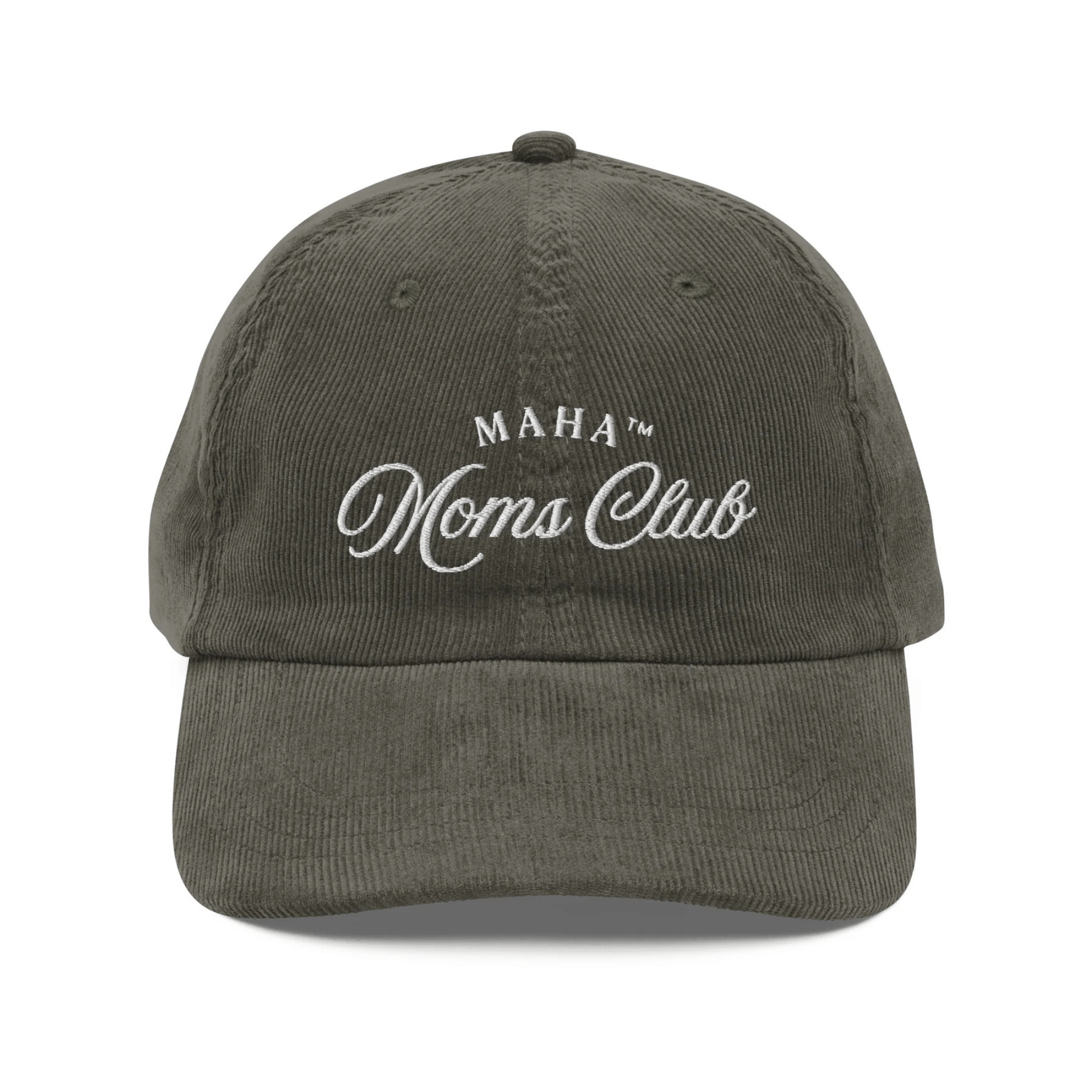 MAHA® Moms Club Vintage Corduroy Cap