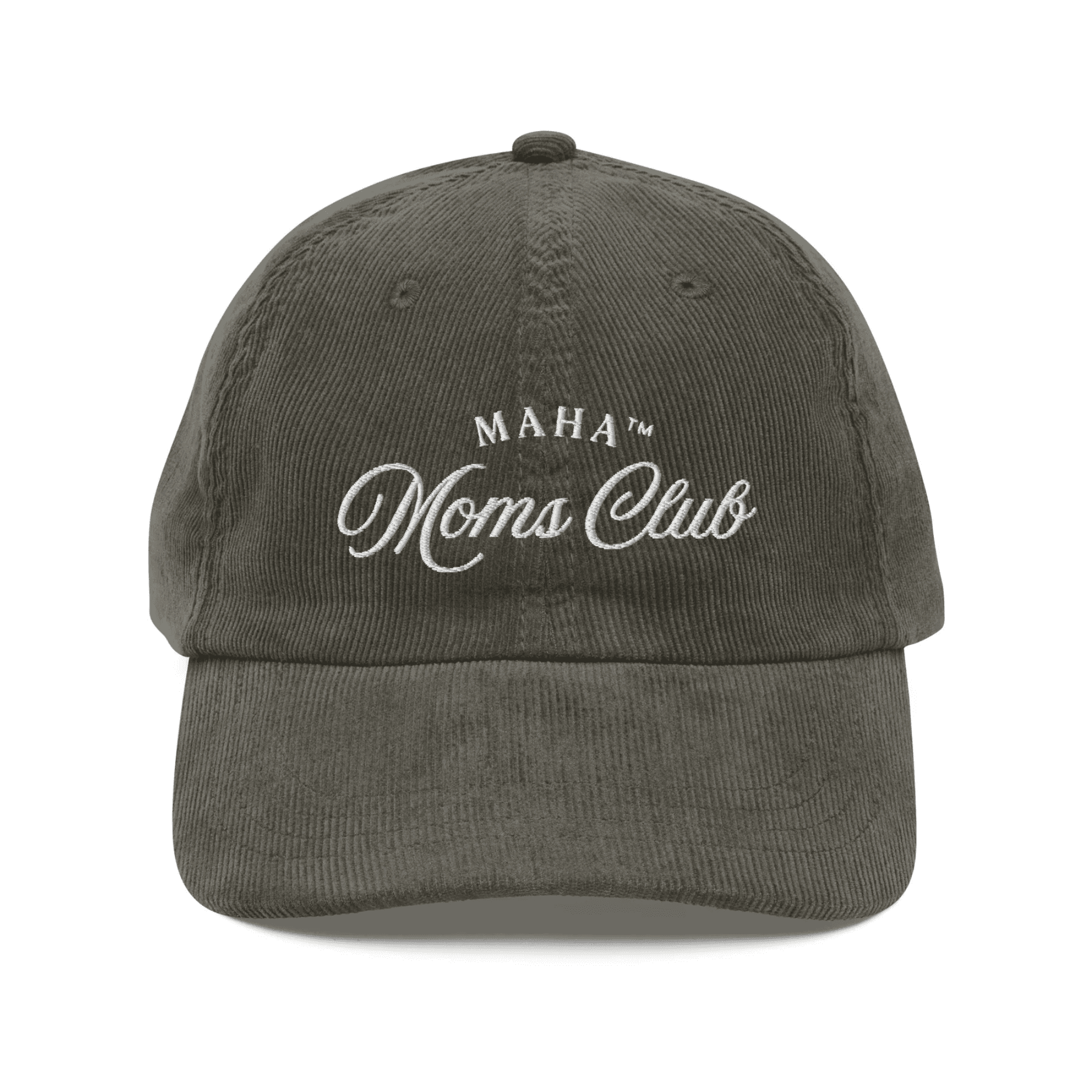 MAHA™ Moms Club Vintage Corduroy Cap
