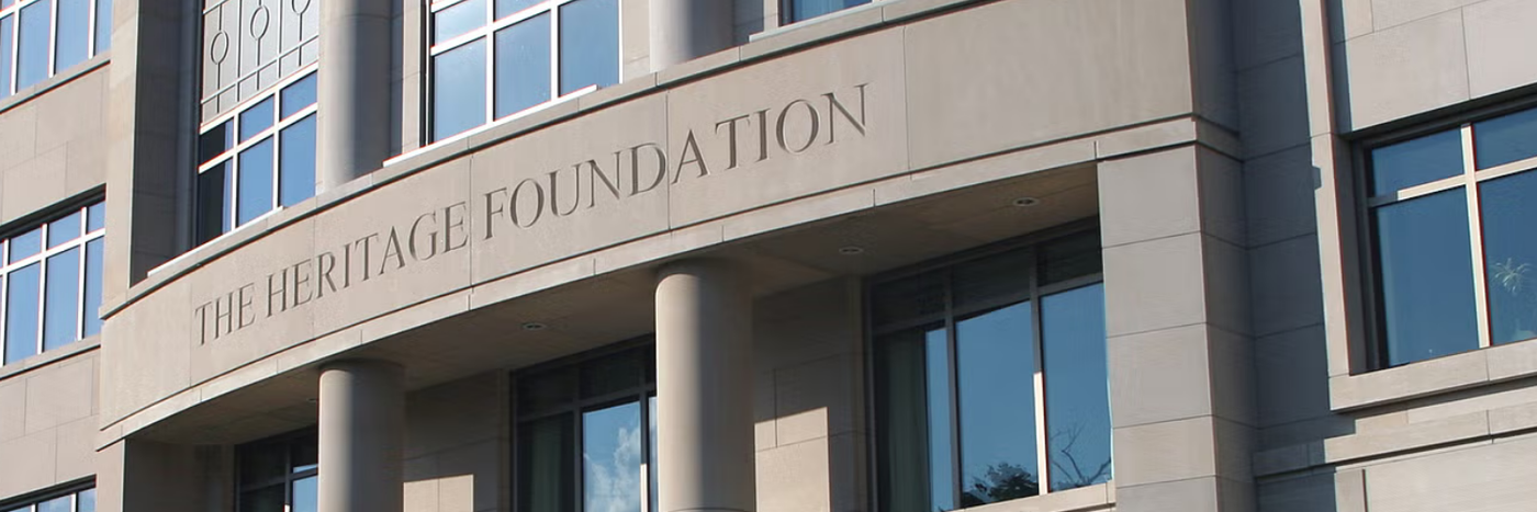 Heritage Foundation Banner